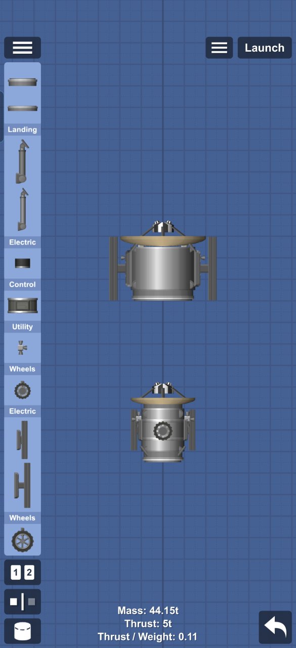 Satellite A1 for Spaceflight Simulator