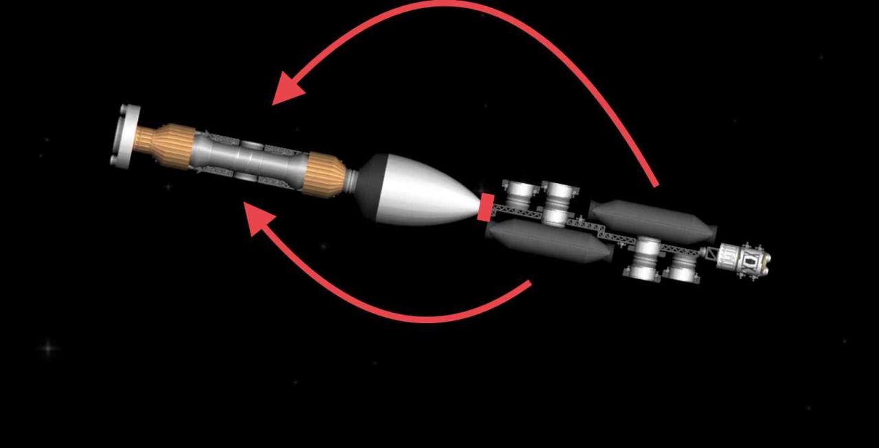 Satellite in payload Blueprint for Spaceflight Simulator / SFS BP