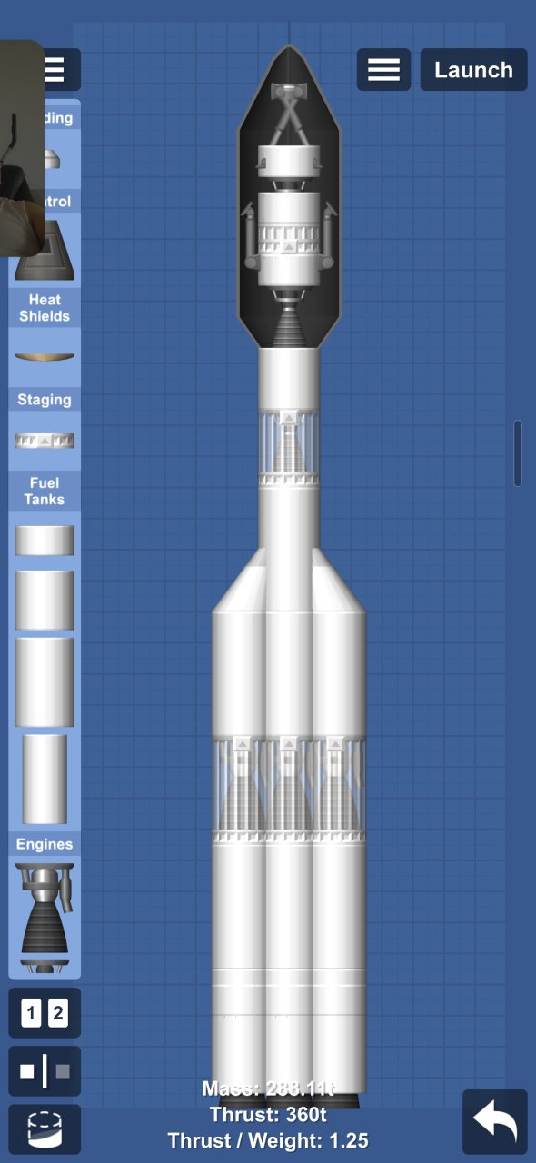 satellite to moon Spaceflight Simulator