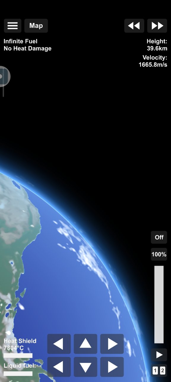 Satellite upgraded Spaceflight Simulator