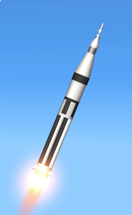 Saturn 1-B Blueprint for Spaceflight Simulator / SFS BP