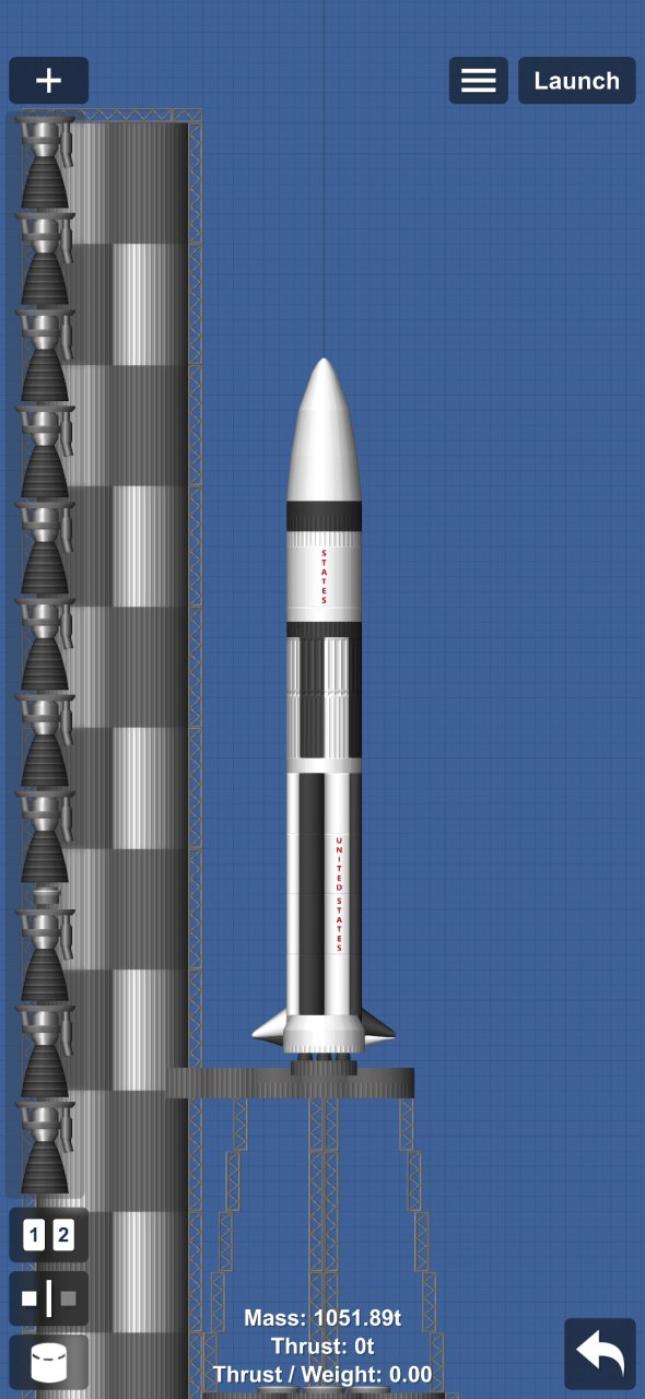 saturn 1b (cargo) for Spaceflight Simulator