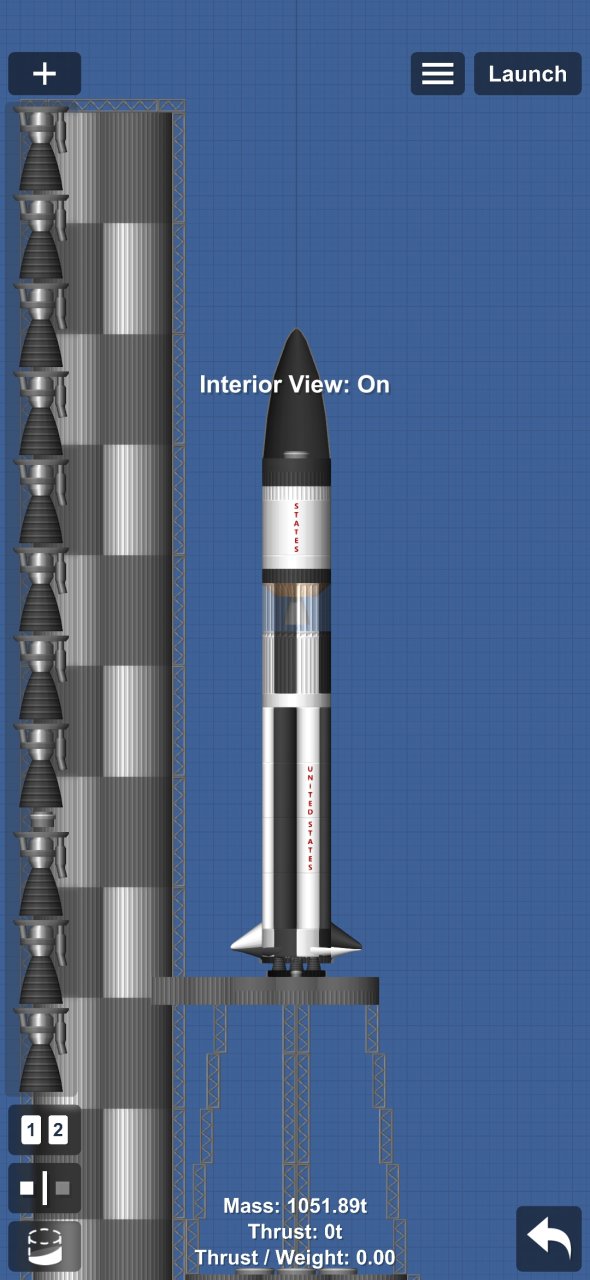 saturn 1b (cargo) Spaceflight Simulator