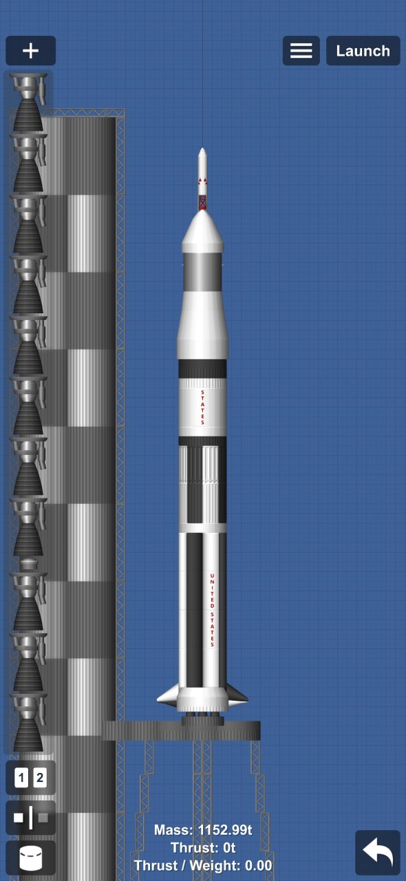 saturn 1b Spaceflight Simulator