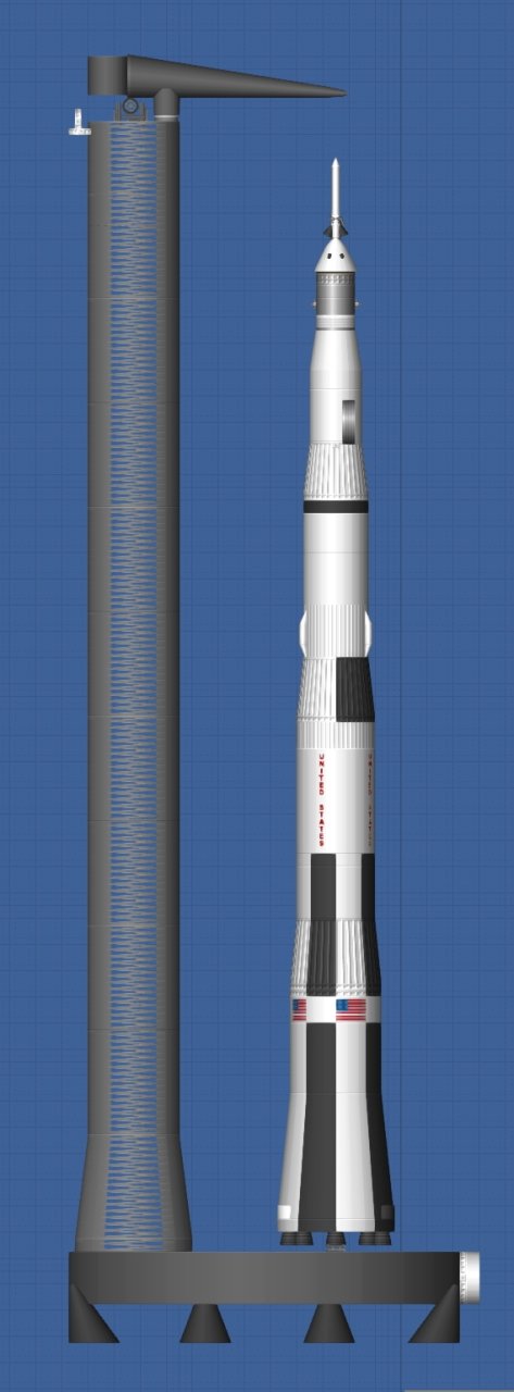 Saturn c8 nova Spaceflight Simulator