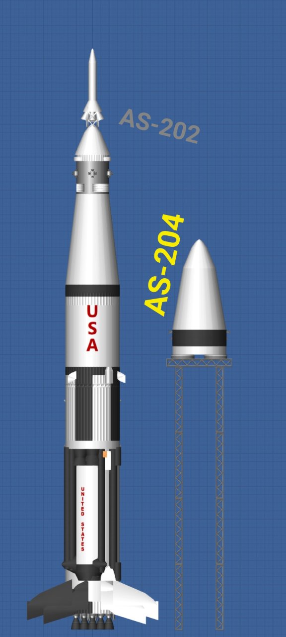 Saturn Rocket family Spaceflight Simulator