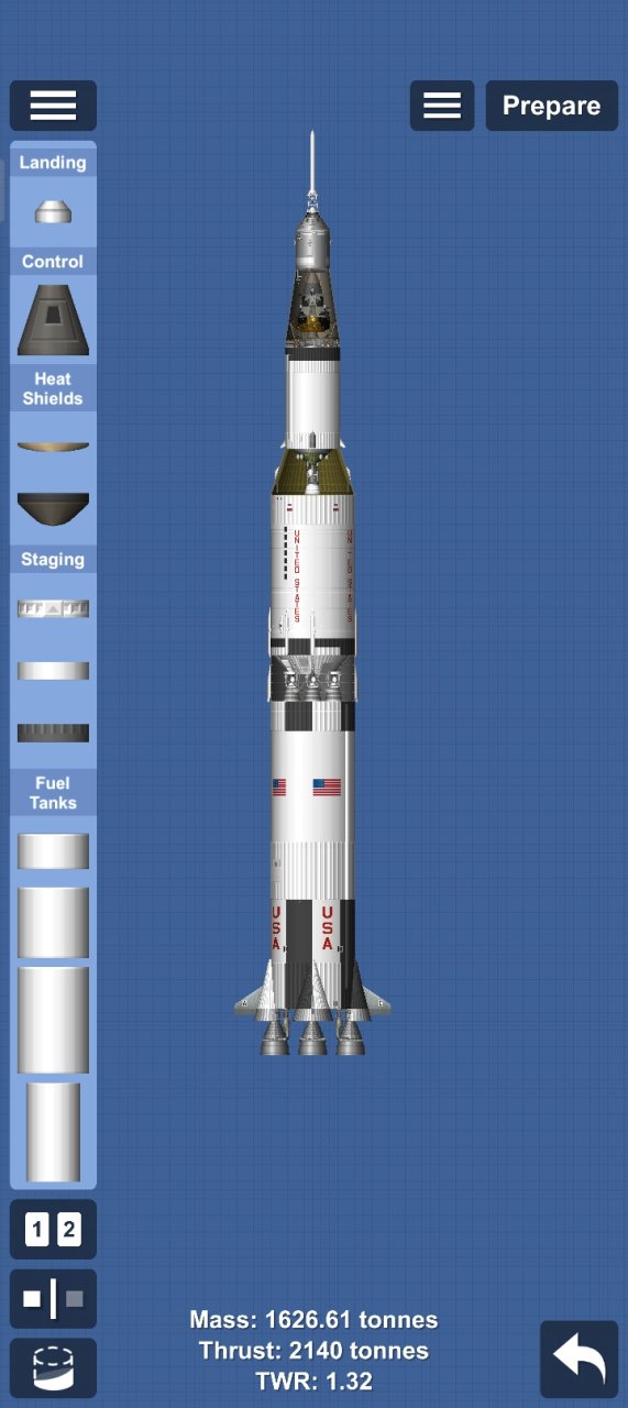 SATURN V Spaceflight Simulator