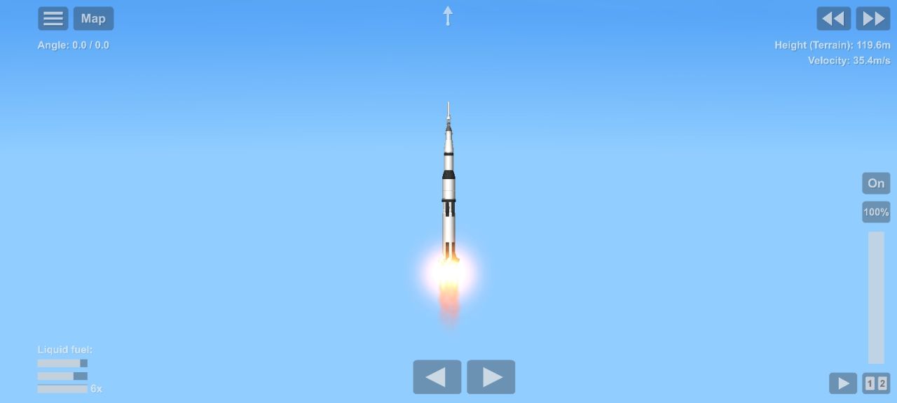 Saturn V 1.5.6 Blueprint for Spaceflight Simulator / SFS BP