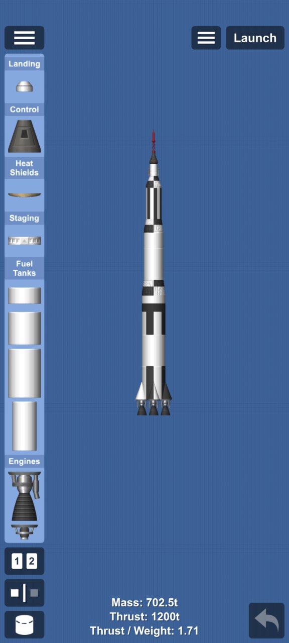 Saturn v Spaceflight Simulator