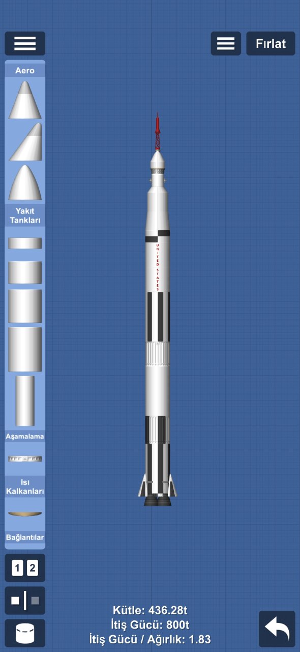 Saturn V Spaceflight Simulator