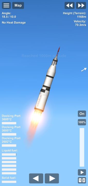 Saturn V Blueprint for Spaceflight Simulator / SFS BP