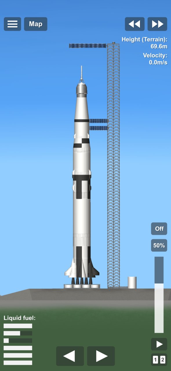 Saturn V for Spaceflight Simulator