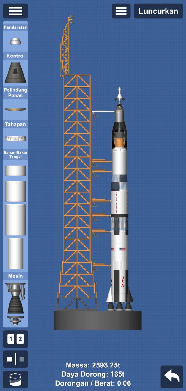 Saturn v Spaceflight Simulator