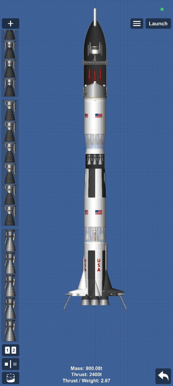 Saturn V Spaceflight Simulator