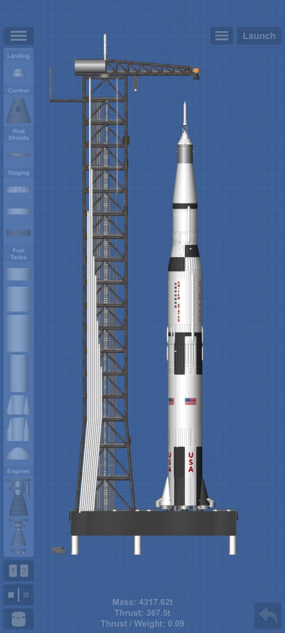 Saturn V Spaceflight Simulator