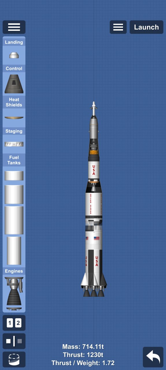 saturn V Spaceflight Simulator