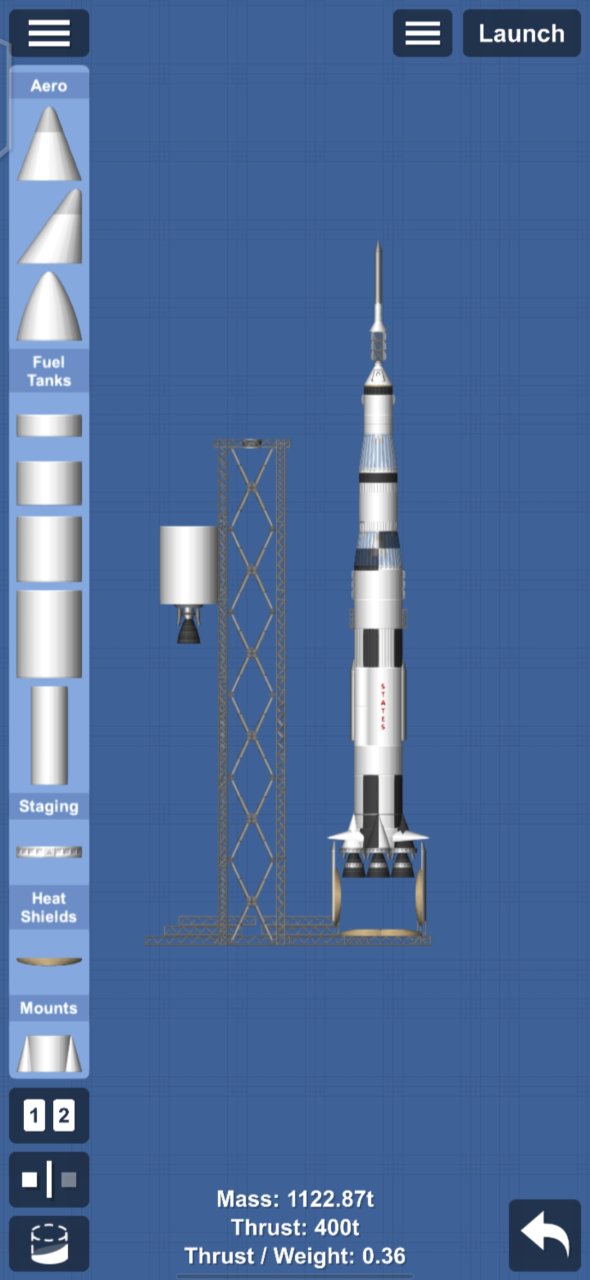 Saturn V Spaceflight Simulator