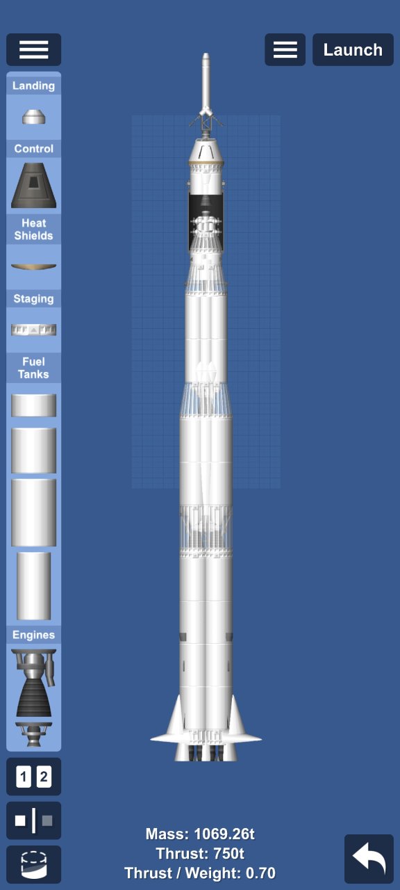 Saturn V Spaceflight Simulator