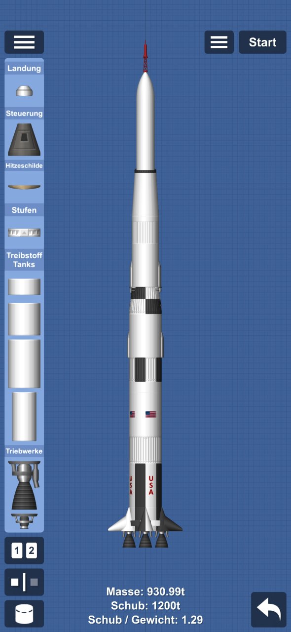 Saturn V Spaceflight Simulator