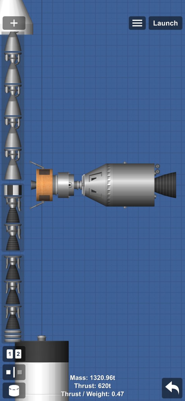 saturn v (apollo) updated Spaceflight Simulator