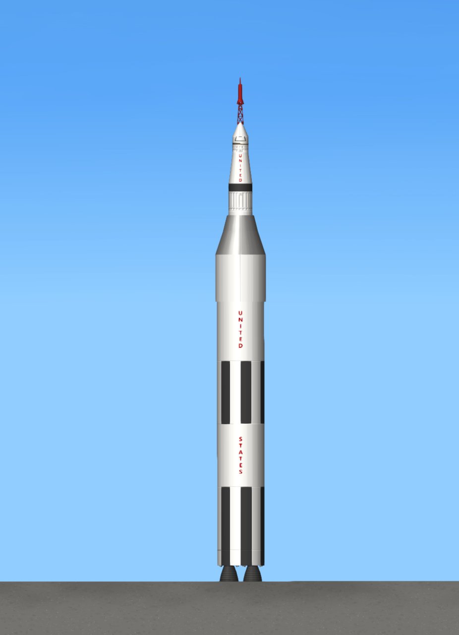 Saturn-V Apolo missions Spaceflight Simulator