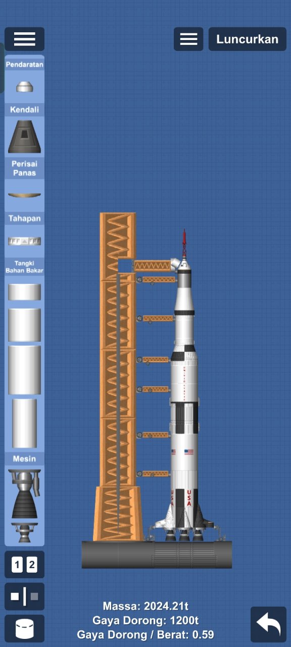 Saturn V for Spaceflight Simulator