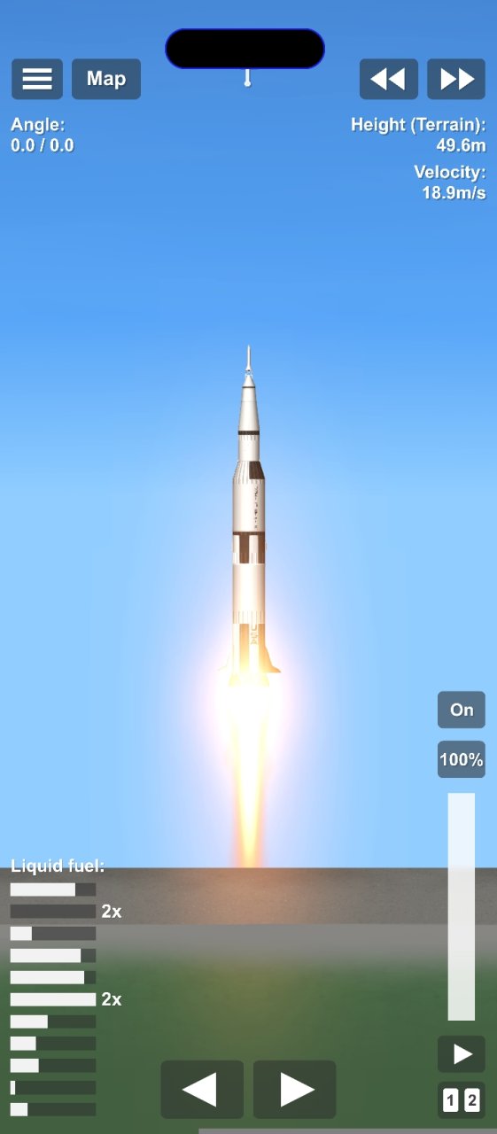 Saturn V mini Spaceflight Simulator