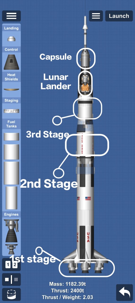 Saturn V New Spaceflight Simulator