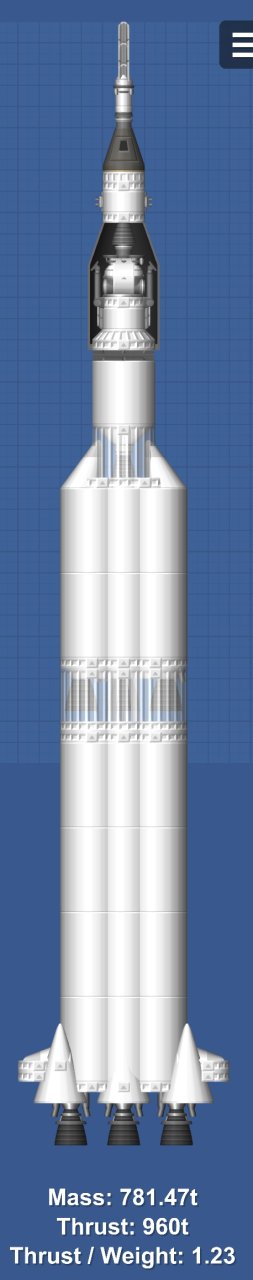 Saturn V (No Dlc Spaceflight Simulator