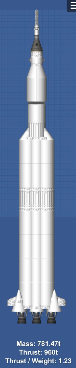 Saturn V (No Dlc Spaceflight Simulator