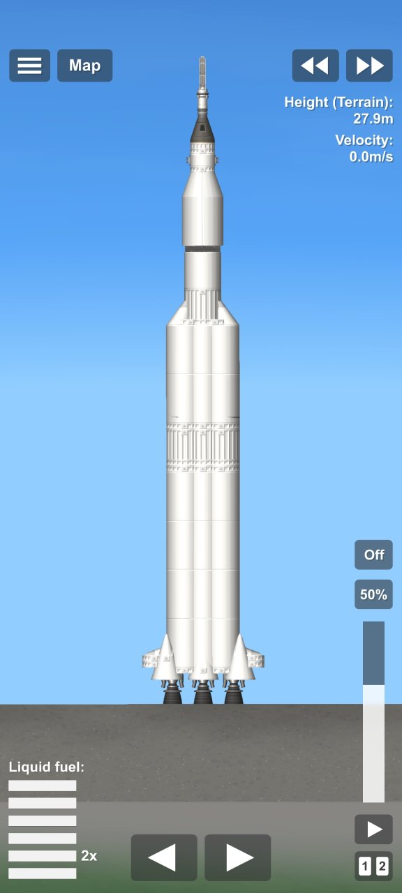 Saturn V (No Dlc Spaceflight Simulator
