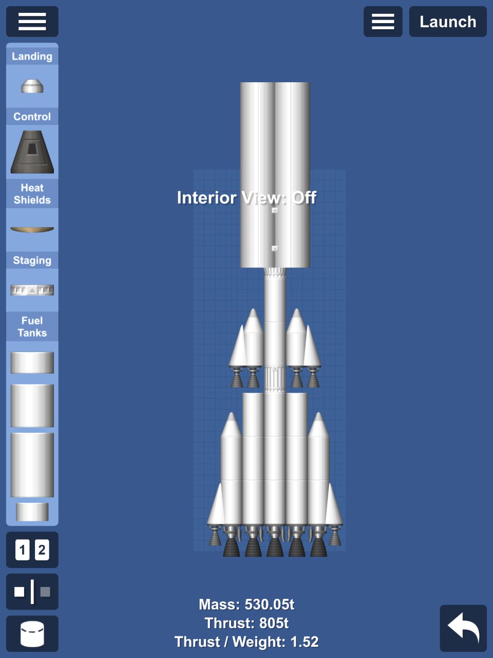 Saturn v no dlc Spaceflight Simulator