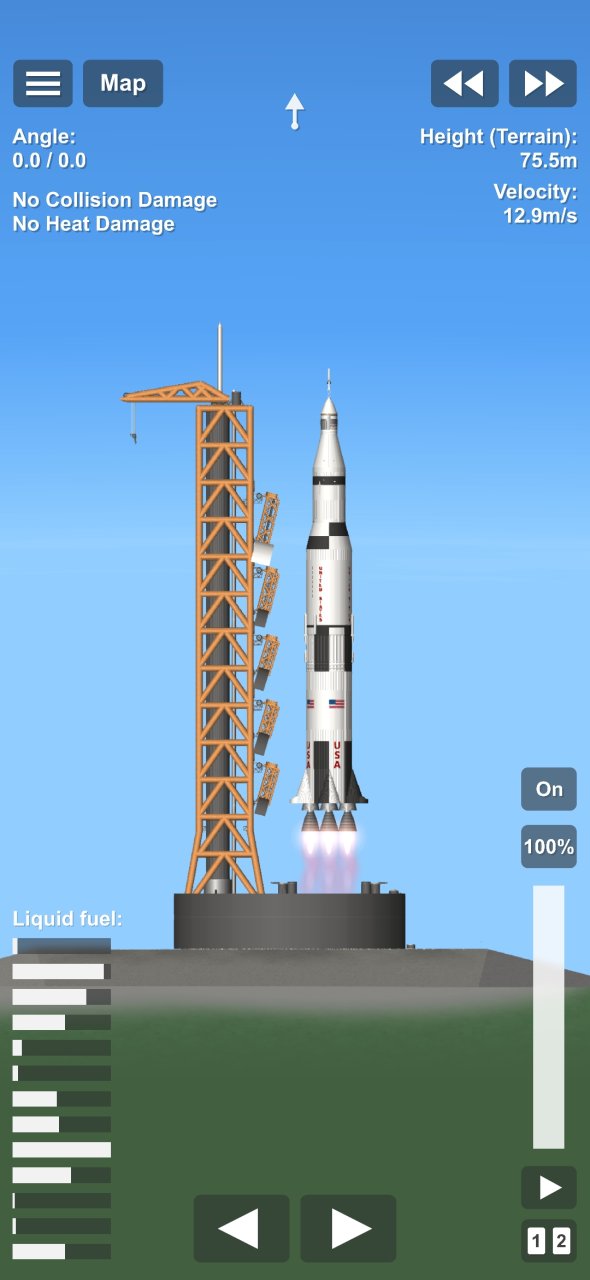 Saturn V Spaceflight Simulator