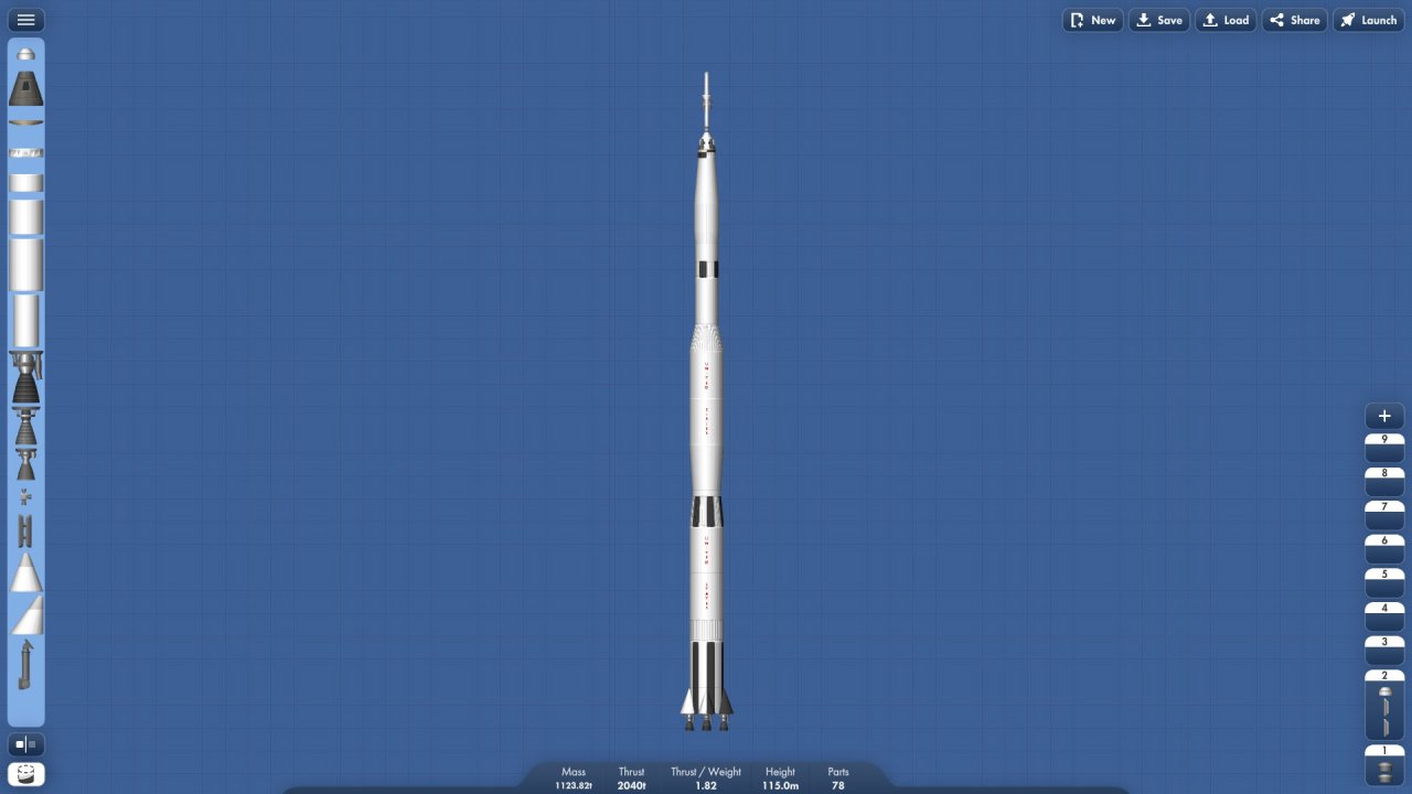 Saturn V Spaceflight Simulator