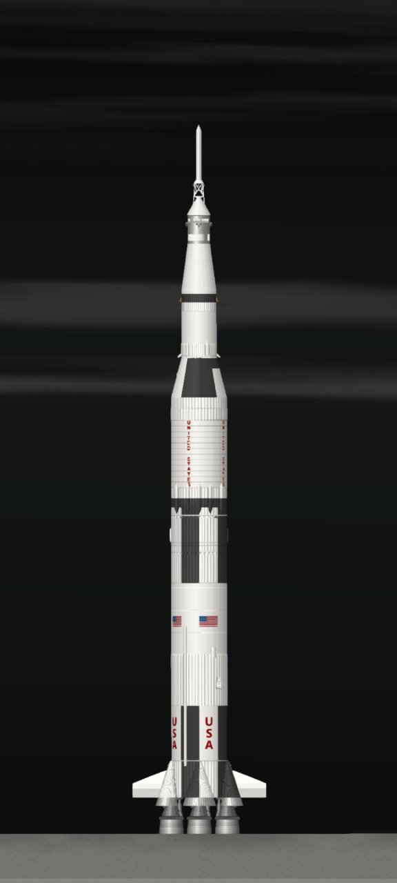 Saturn V Procedural for Spaceflight Simulator