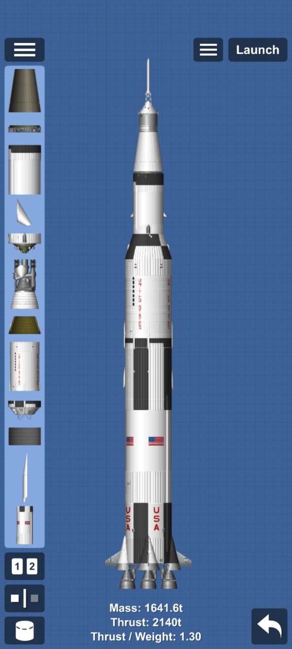 Saturn V real Spaceflight Simulator