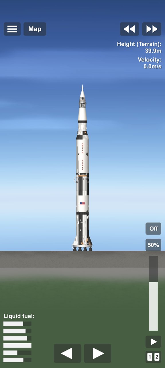 Saturn V Simplicity Spaceflight Simulator