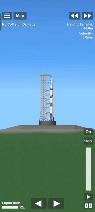 Saturn V V2 [UPDATED] Blueprint for Spaceflight Simulator / SFS BP