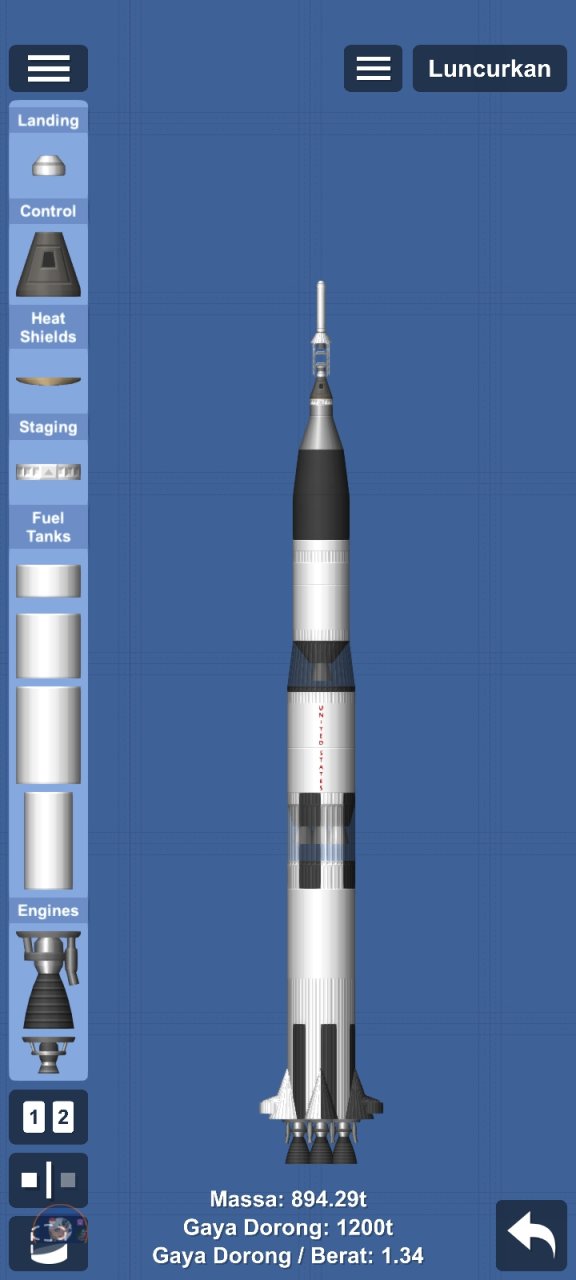 Saturn V Spaceflight Simulator
