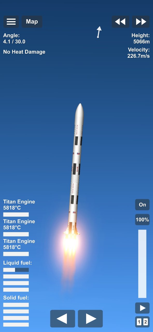 Saturn-V5 Spaceflight Simulator