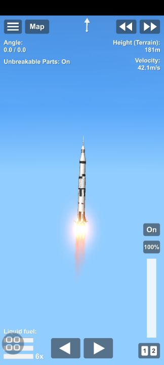 Saturn V(apollo11) Blueprint for Spaceflight Simulator / SFS BP