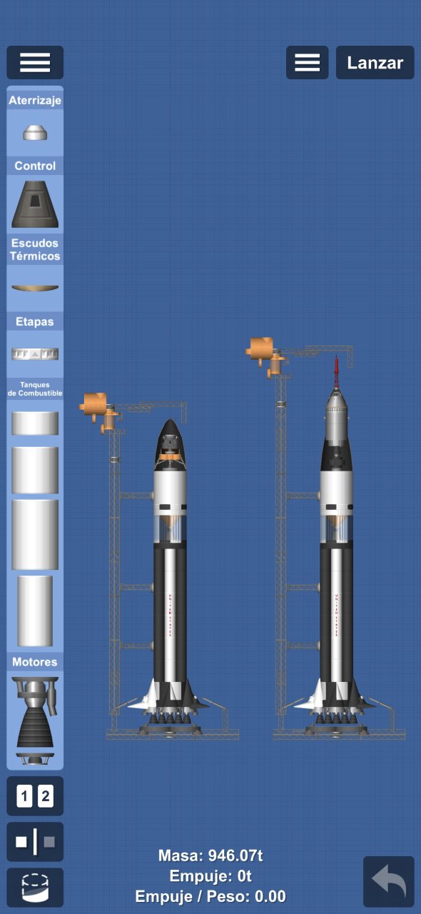 saturno 1b Spaceflight Simulator