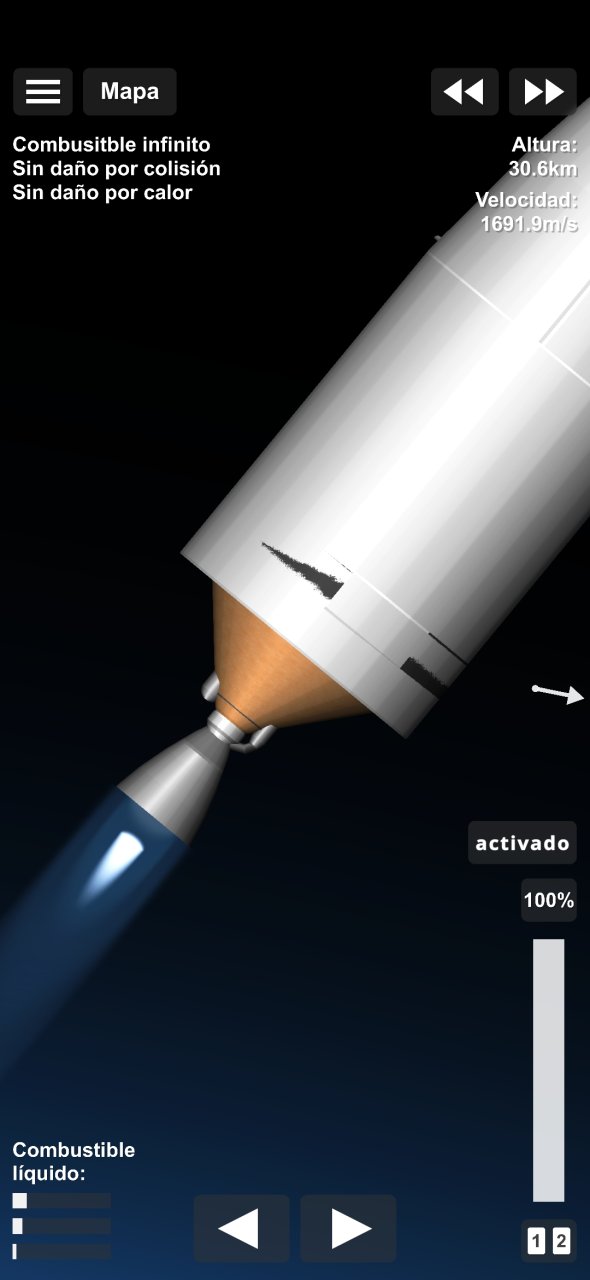 saturno 1b Spaceflight Simulator