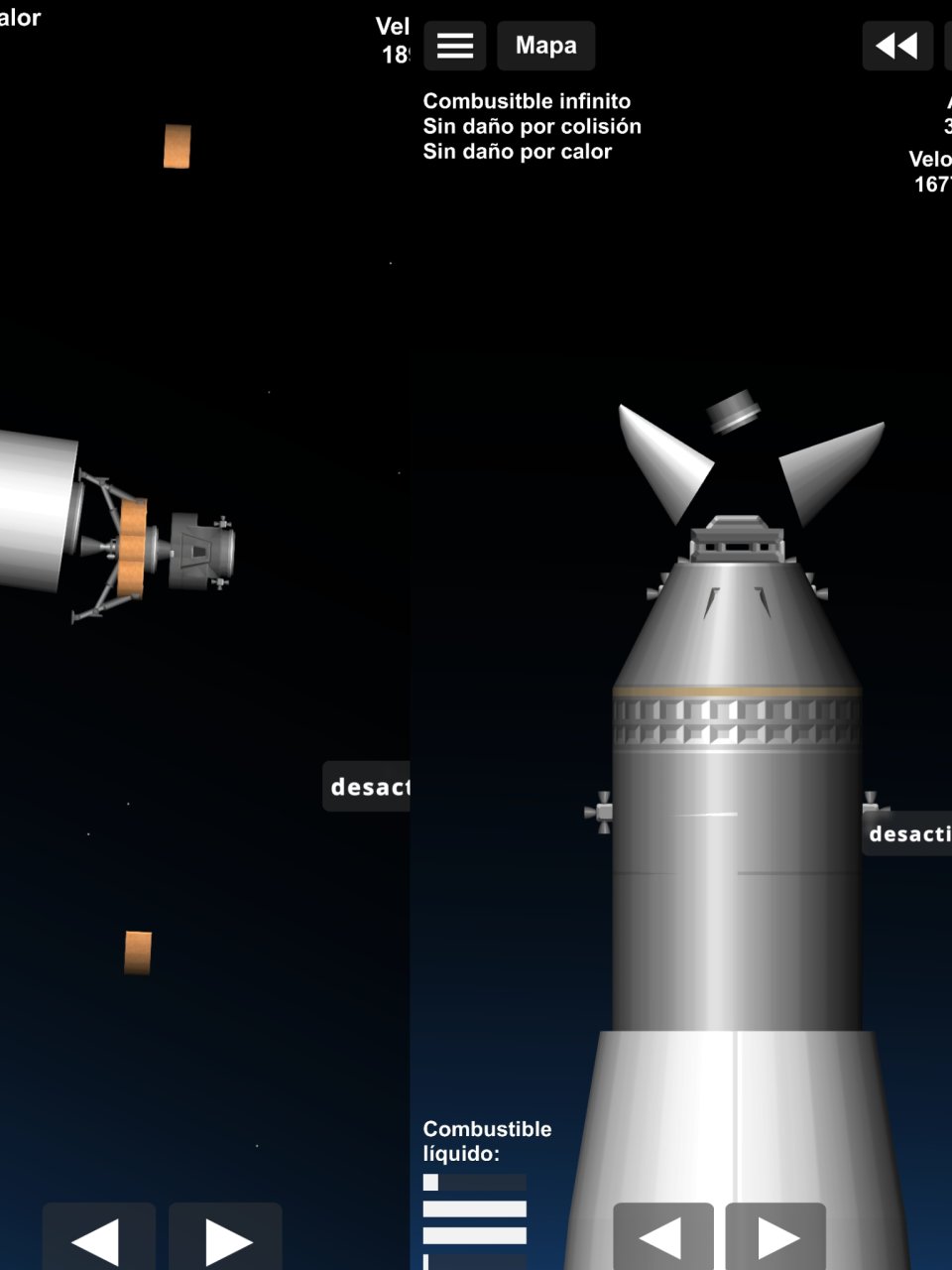 saturno 1b Spaceflight Simulator