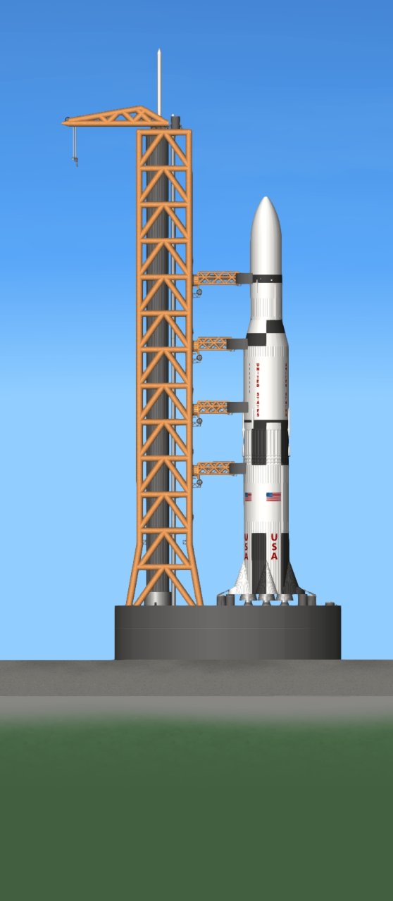Saturno 5 Cargo Spaceflight Simulator