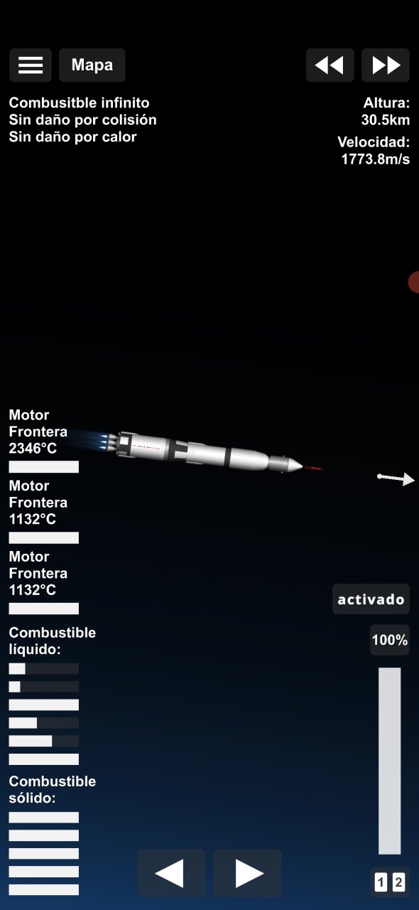 saturno V Mejorado Spaceflight Simulator