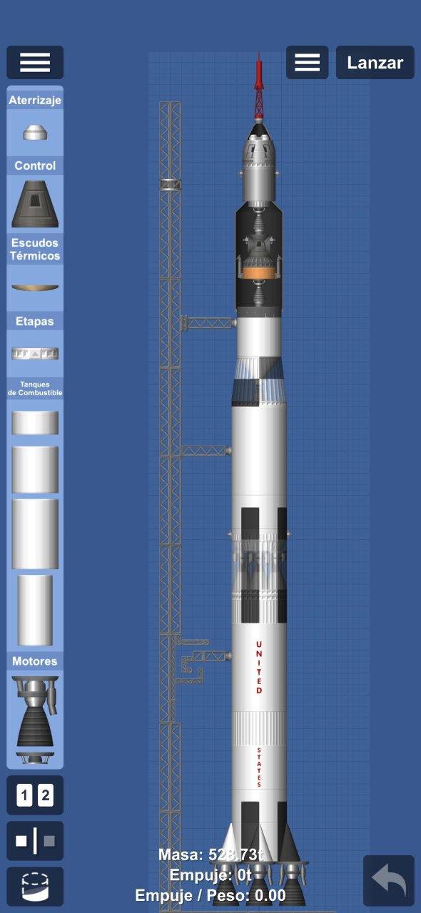 saturno V Spaceflight Simulator
