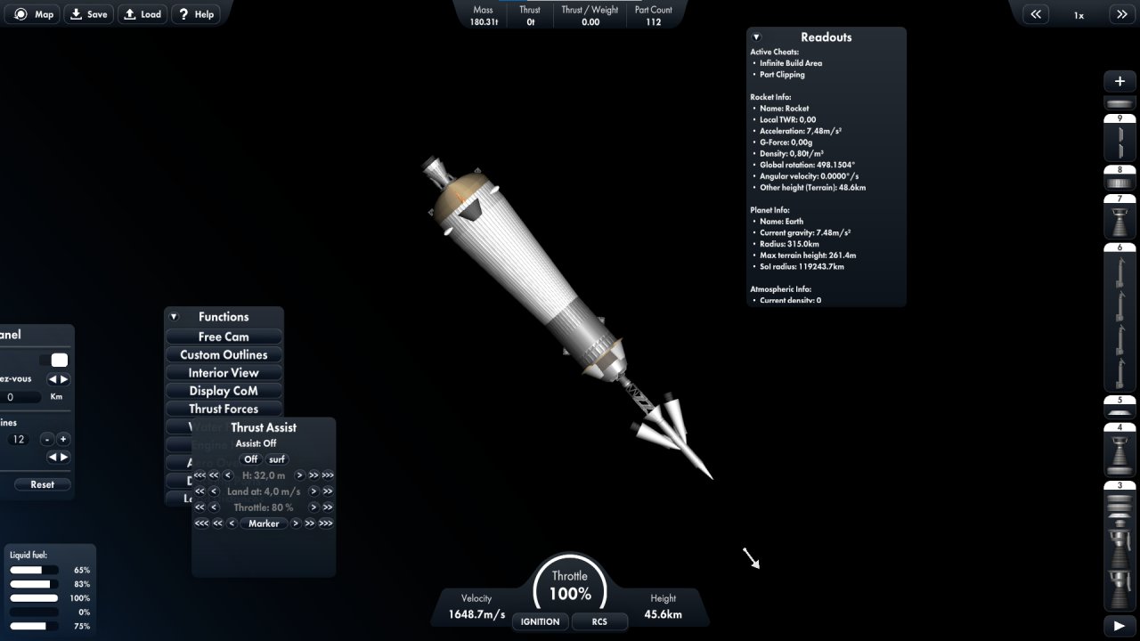 Saturno V Spaceflight Simulator
