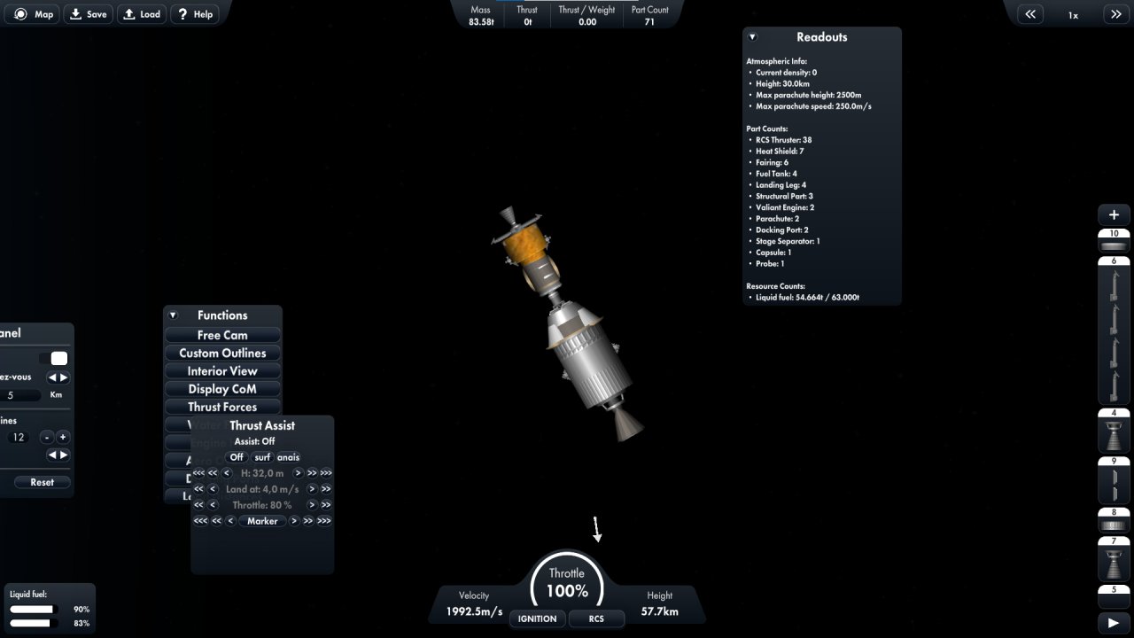Saturno V Spaceflight Simulator