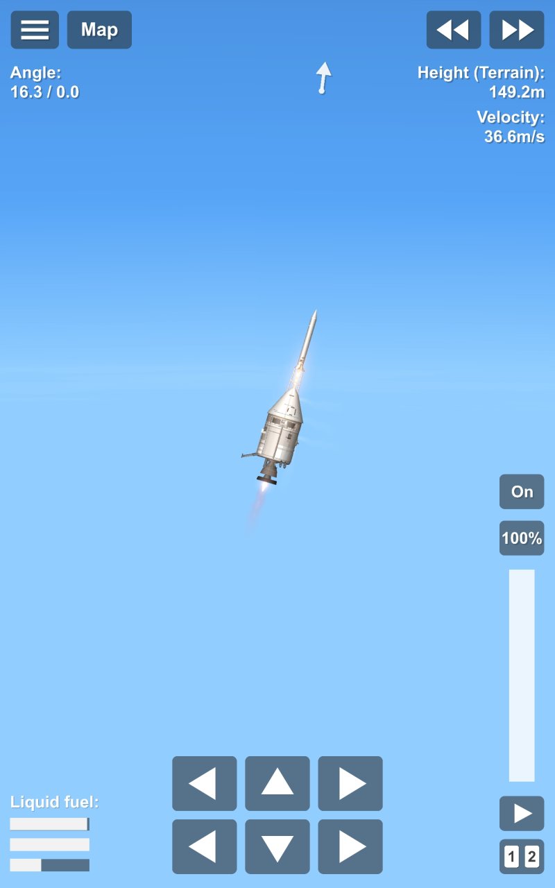 saturnV capsule Spaceflight Simulator